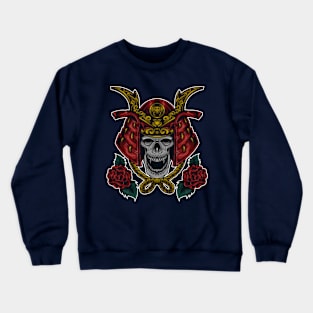 Skull samurai Crewneck Sweatshirt